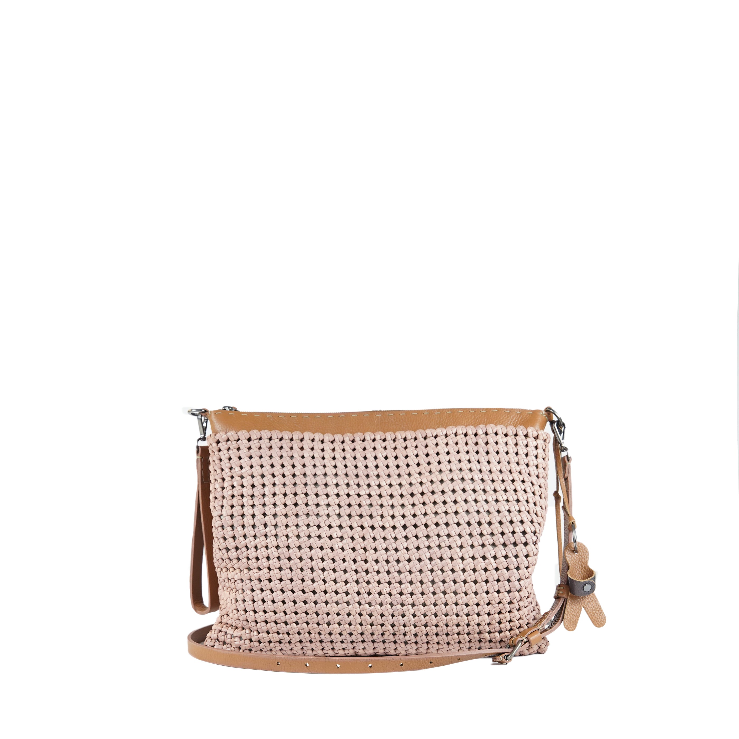BD4726 Zip Clutch Intr Summer Intr Crochet Confetto