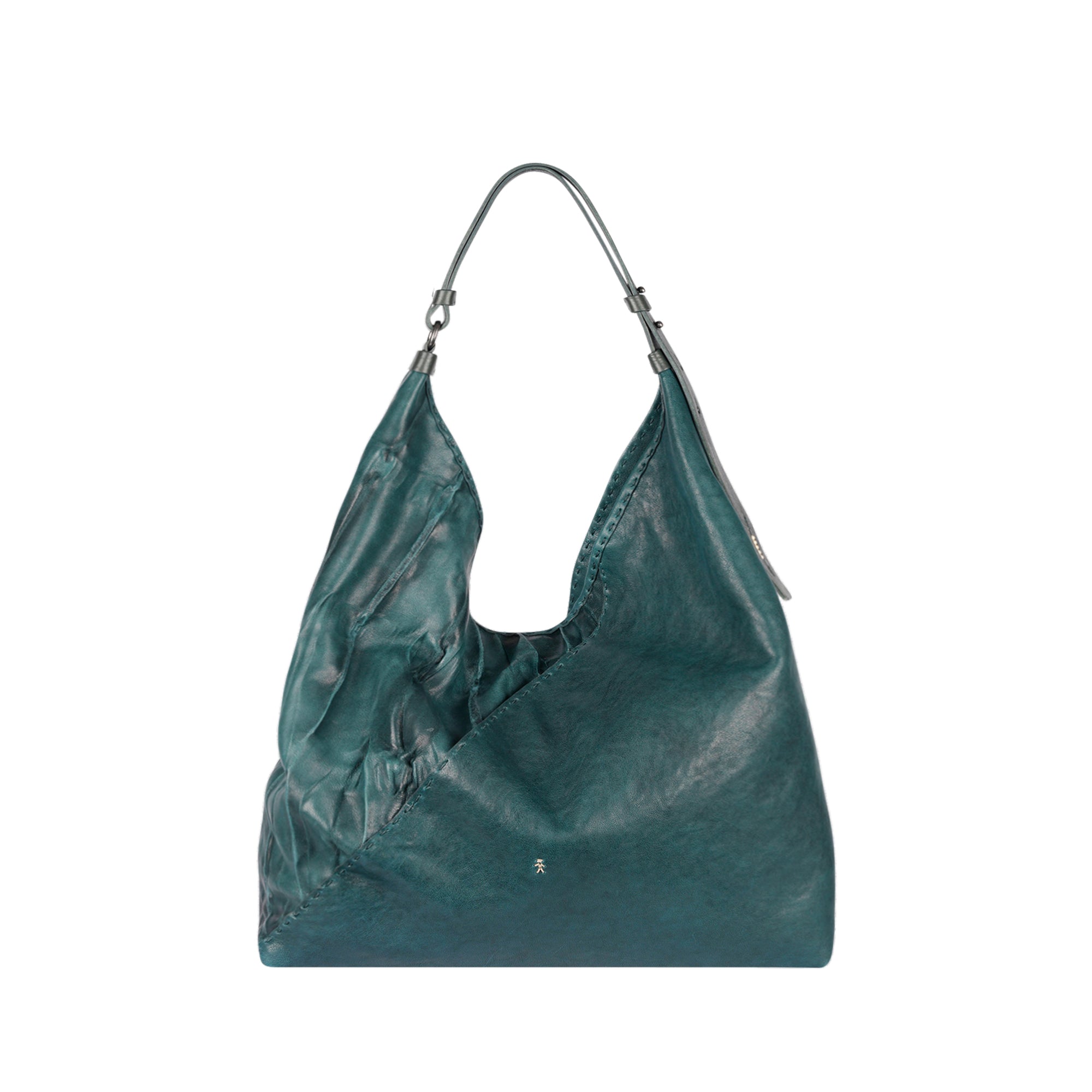 BD5327 Bea Pocket L Plissettato Ottanio
