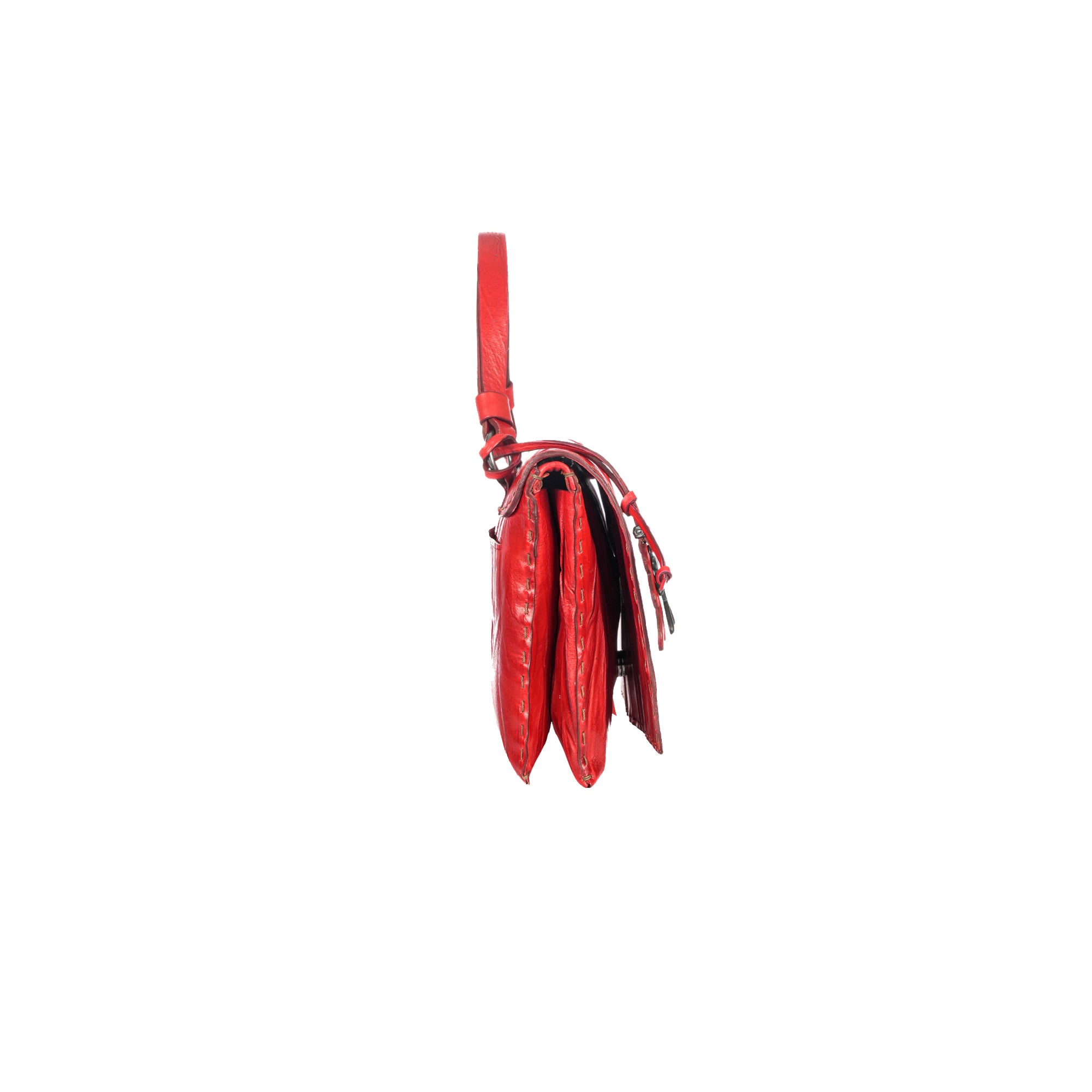 BD5331 Saretta S Pieghettato Rosso