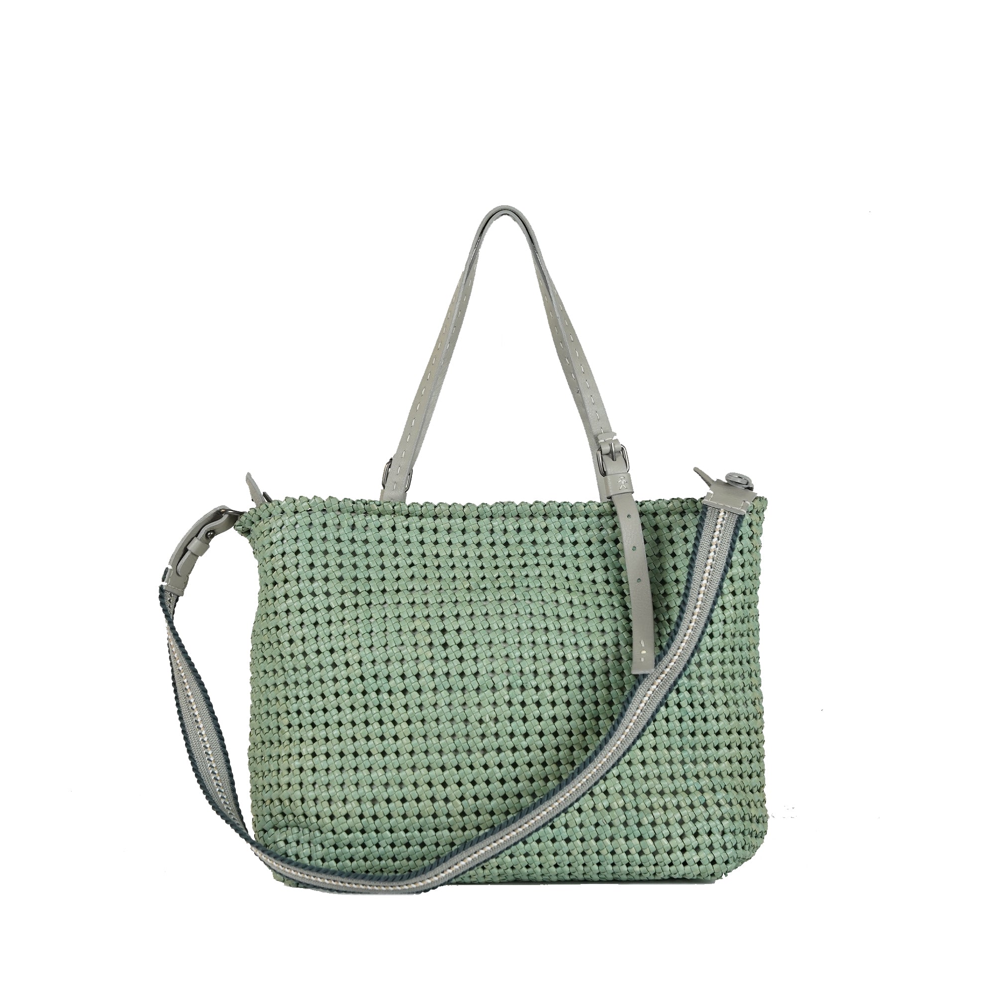 BD4945 Minerva Shopping Intreccio Summer M Etnica Intreccio Crochet Agave